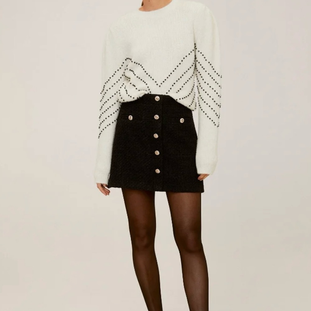 MANGO

Sequin Beaded Sweater